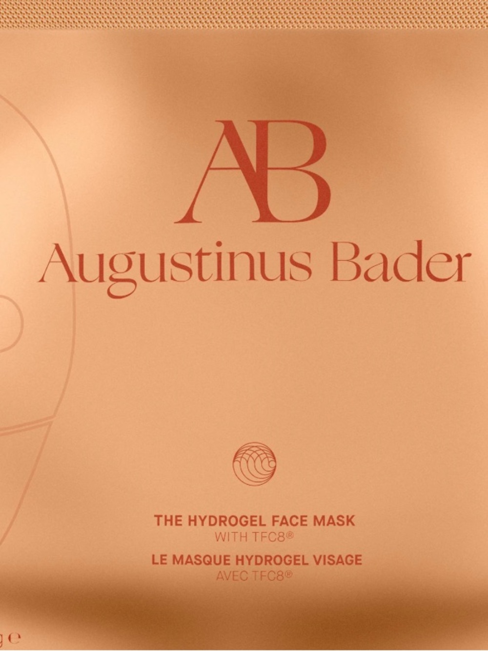 Augustinus Bader The Hydrogel Face Mask — Rose Gold